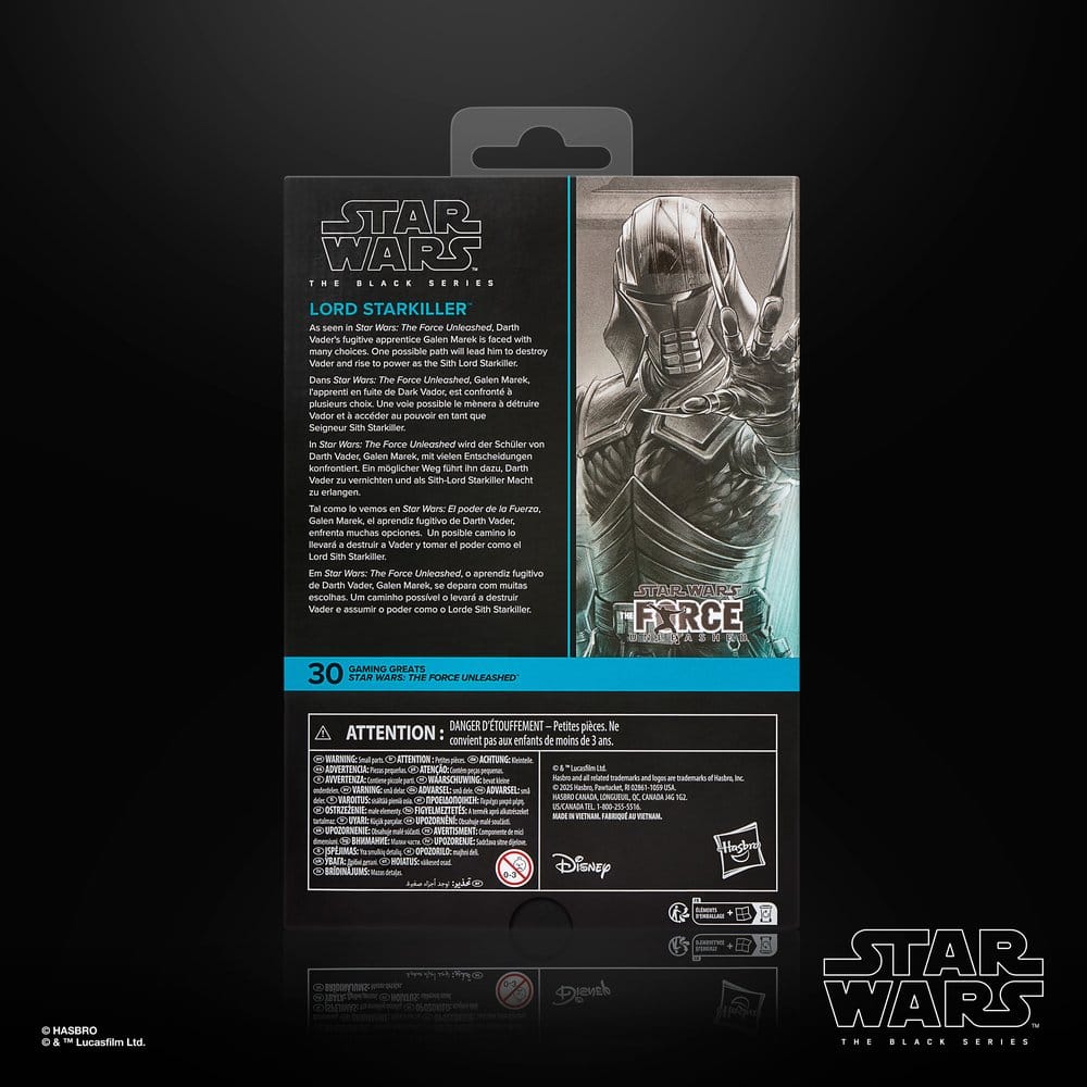 Star Wars Black Series Figura Lord Starkiller 15 cm