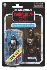 Star Wars: The Mandalorian & Grogu Vintage Collection Figura The Mandalorian & Grogu 10 cm