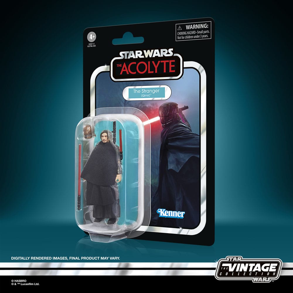 Star Wars: The Acolyte Vintage Collection Figura The Stranger (Qimir) 10 cm