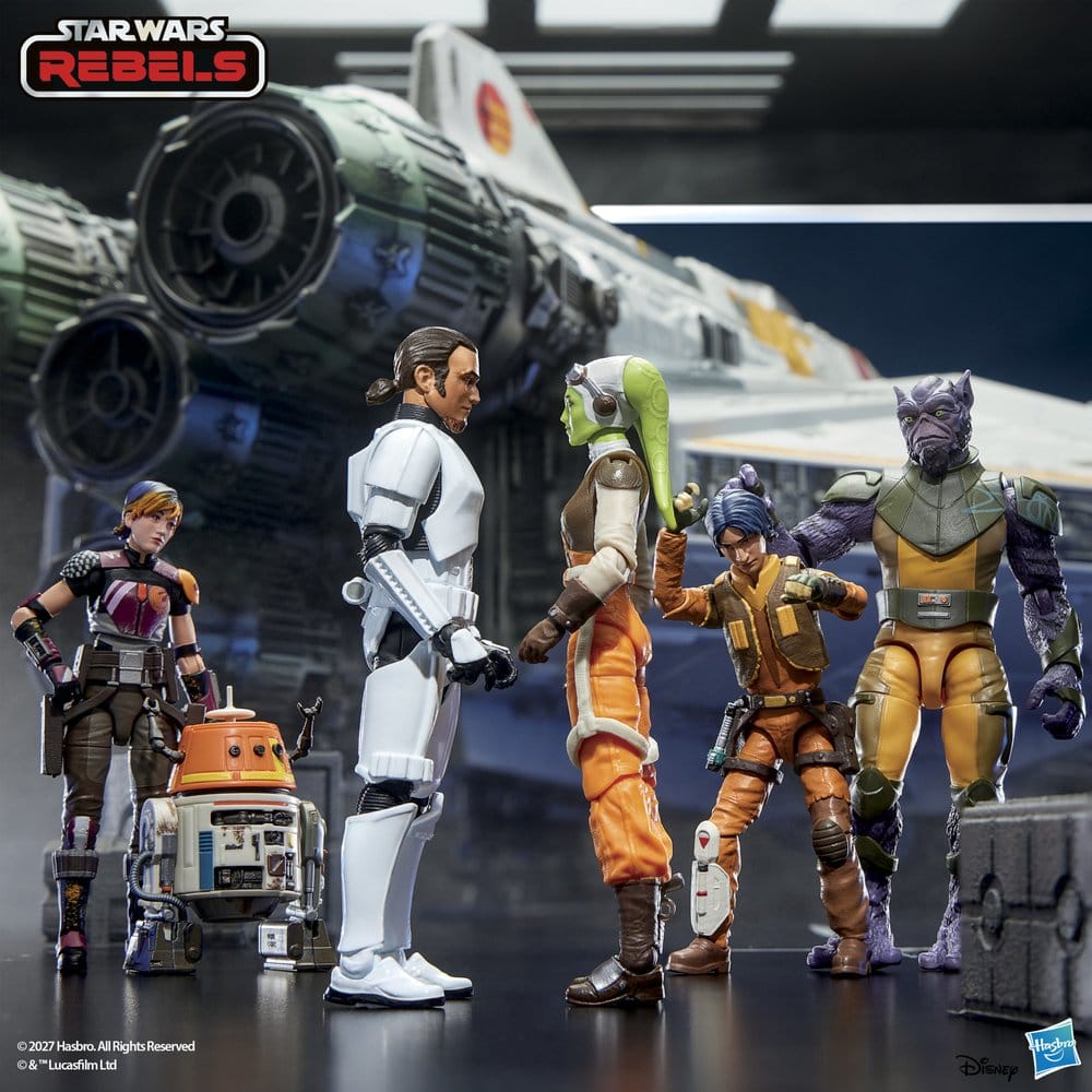 Star Wars Rebels Vintage Collection Multipack de Figuras Lothal Rebels Set 10 cm