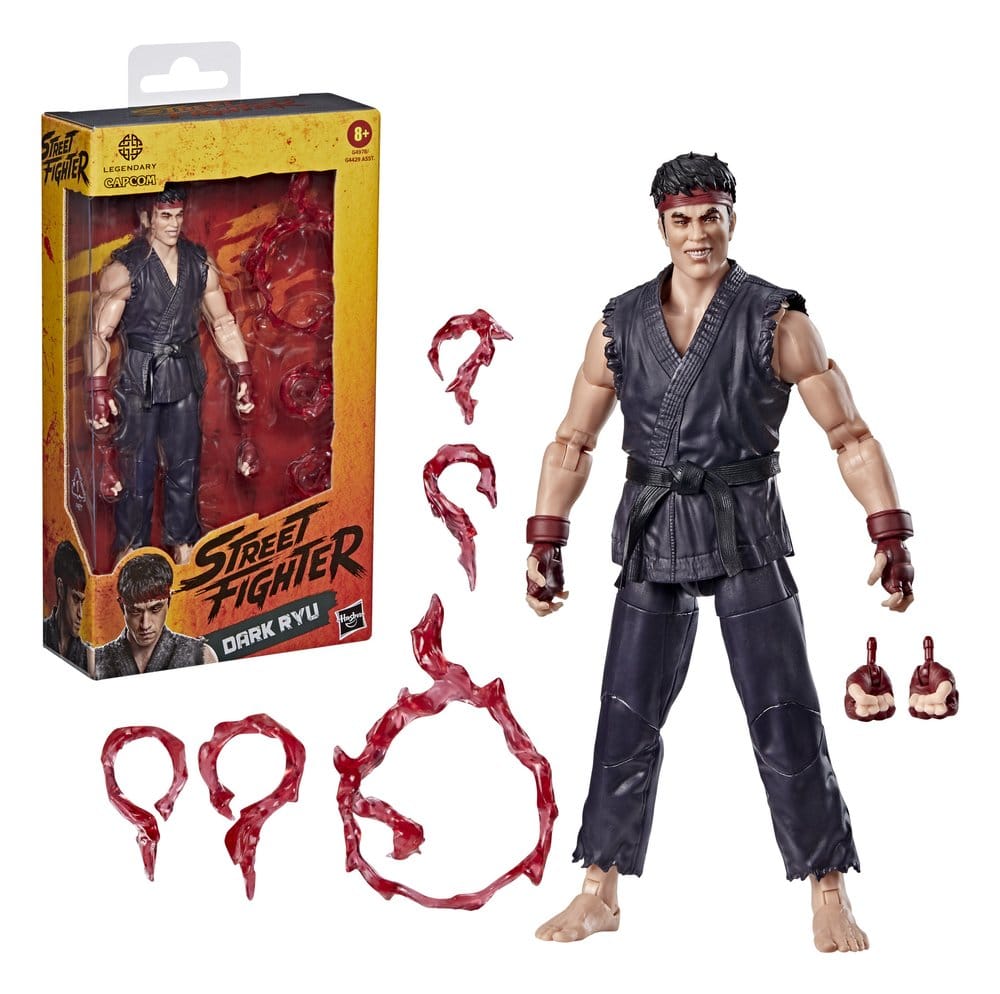 Street Fighter Figura Dark Ryu 15 cm
