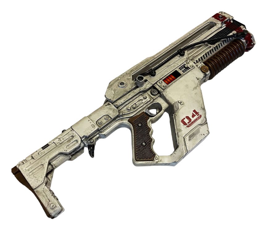Alien: Romulus Réplica tamaño real Pulse Rifle HCG Exclusive Weathered Edition 71 cm
