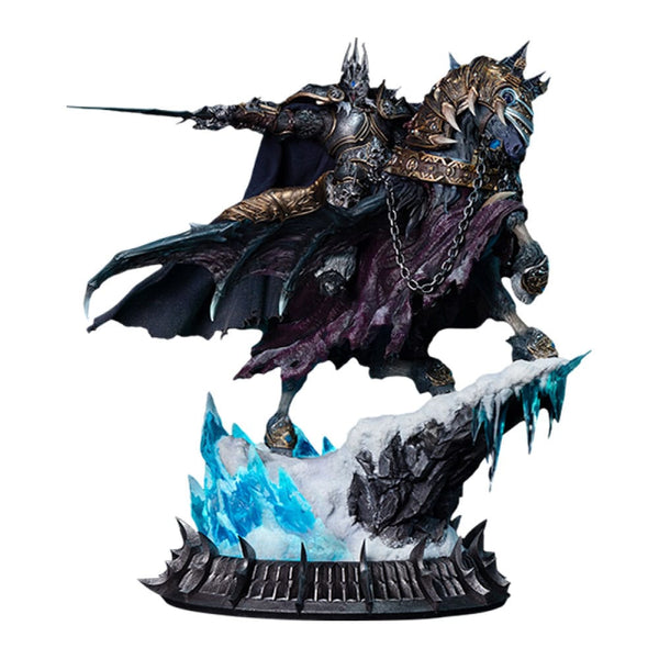 World of Warcraft Estatua The Lich King & Invincible 68 cm