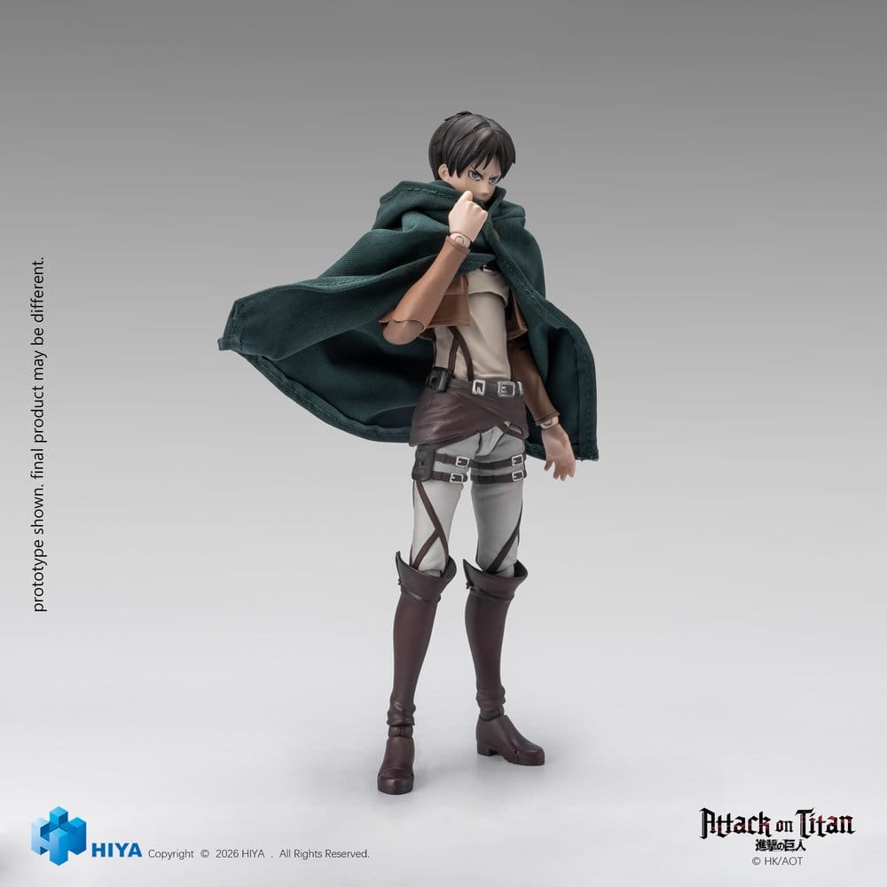 Attack on Titan Exquisite Basic Series Figura 1/12 Eren Yeager 15 cm