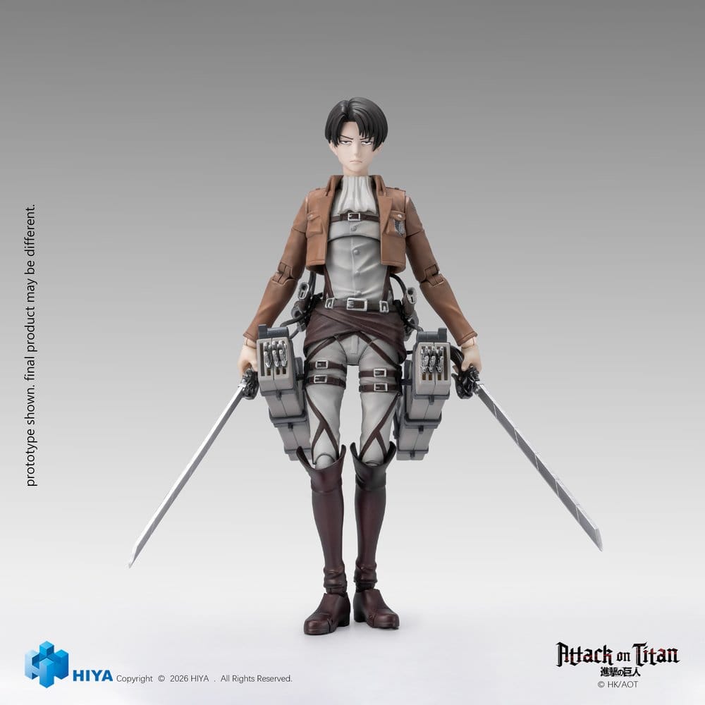 Attack on Titan Exquisite Basic Series Figura 1/12 Levi Ackerman 15 cm