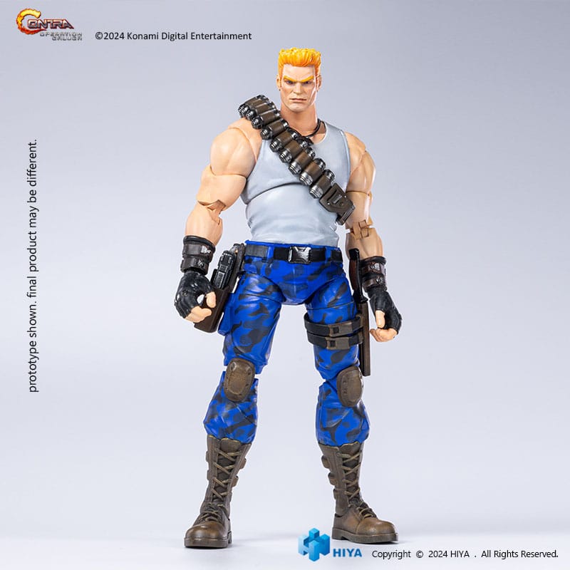 Contra: Operation Galuga Figura Exquisite Basic Bill Rizer 16 cm 