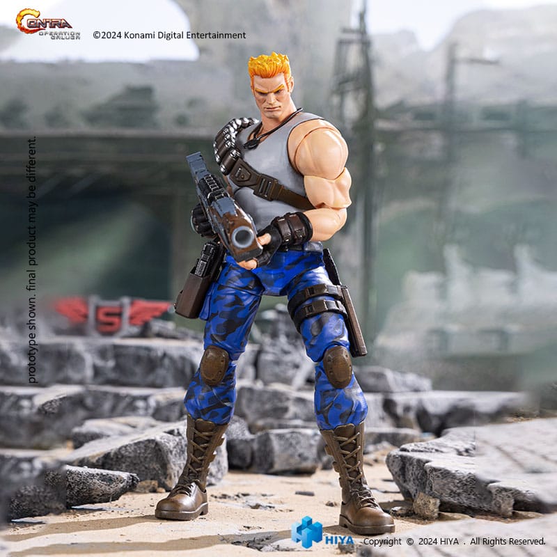 Contra: Operation Galuga Figura Exquisite Basic Bill Rizer 16 cm 
