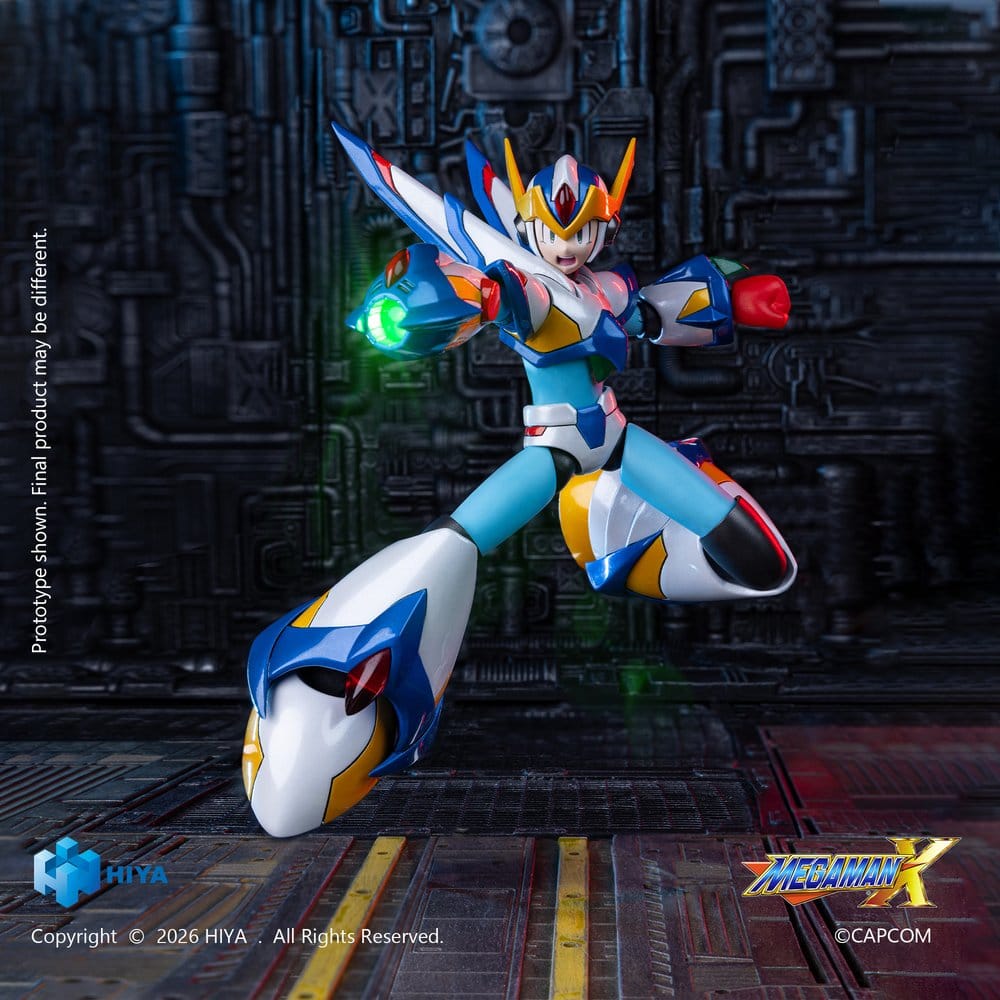 Mega Man X Figura Exquisite Basic Series X Falcon Armor Version 15 cm