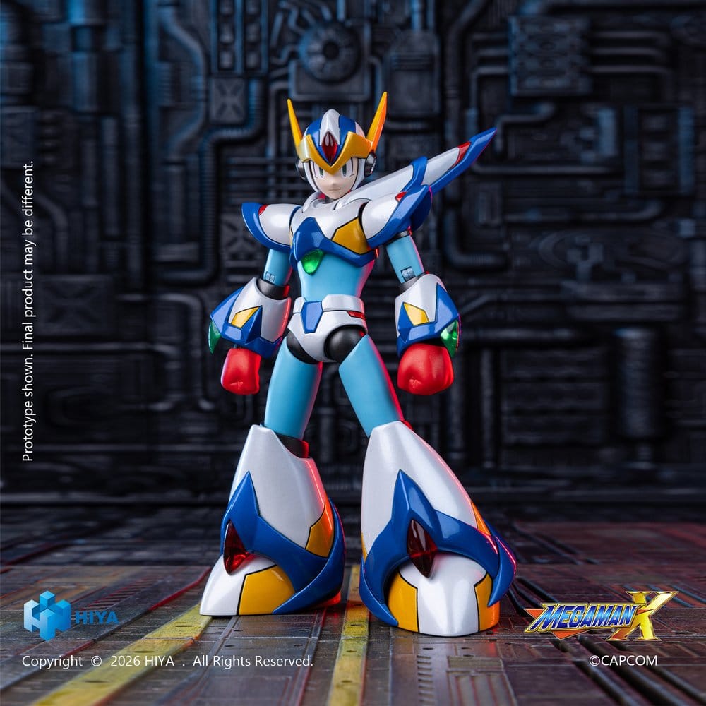 Mega Man X Figura Exquisite Basic Series X Falcon Armor Version 15 cm