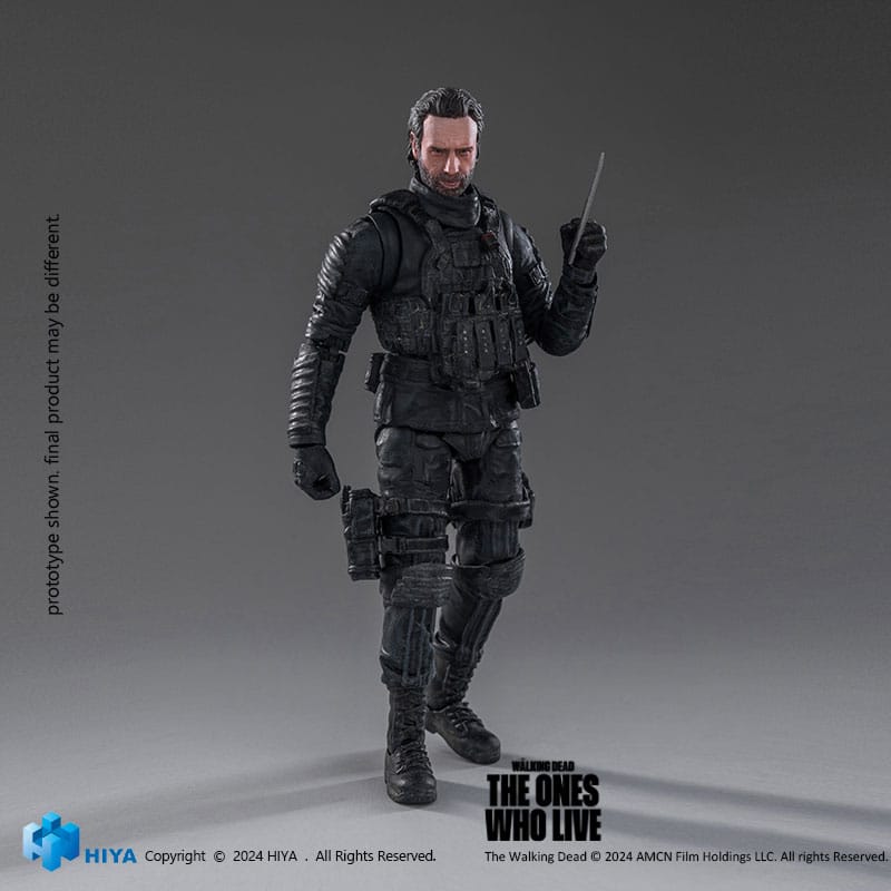 The Walking Dead: The Ones Who Lived Figura 1/18 Exquisite Mini Rick Grimes 11 cm 