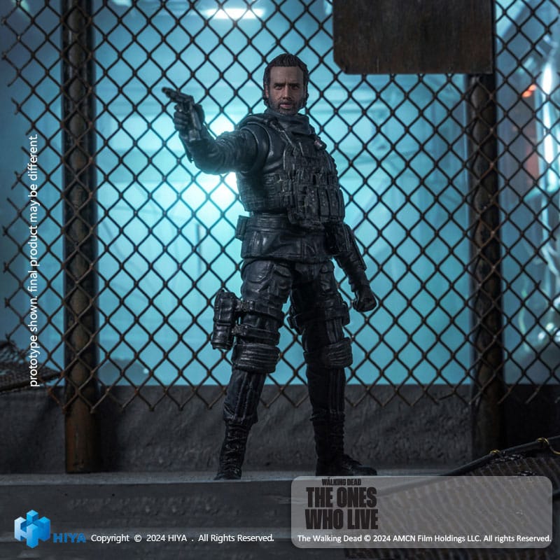 The Walking Dead: The Ones Who Lived Figura 1/18 Exquisite Mini Rick Grimes 11 cm 
