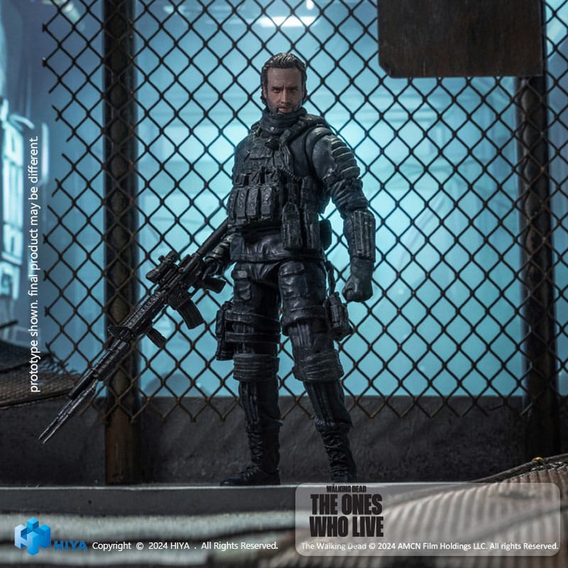 The Walking Dead: The Ones Who Lived Figura 1/18 Exquisite Mini Rick Grimes 11 cm 
