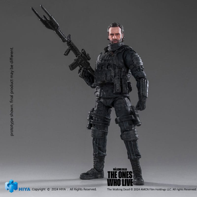 The Walking Dead: The Ones Who Lived Figura 1/18 Exquisite Mini Rick Grimes 11 cm 