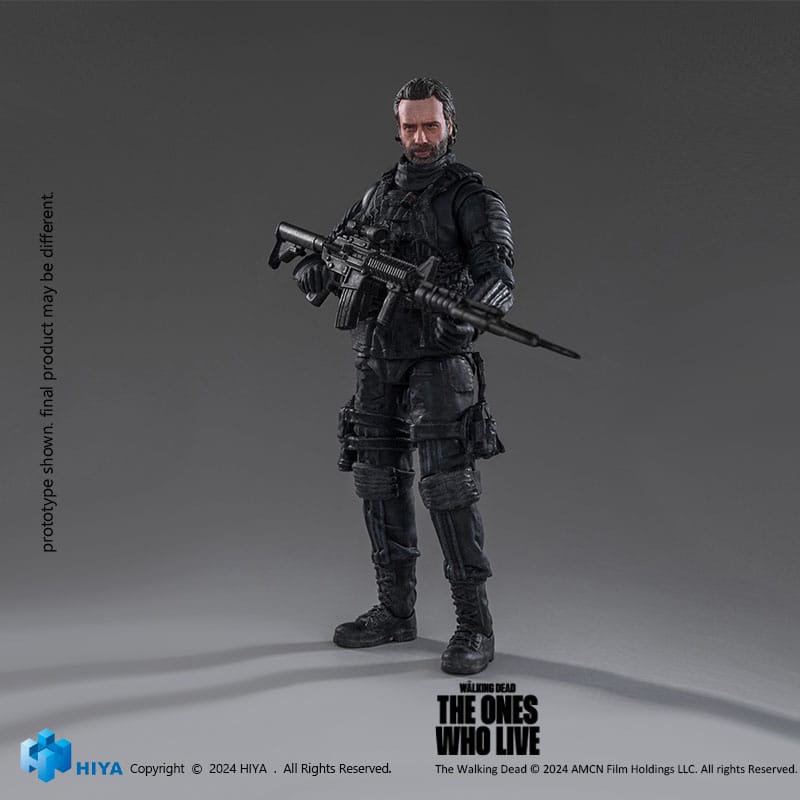The Walking Dead: The Ones Who Lived Figura 1/18 Exquisite Mini Rick Grimes 11 cm 