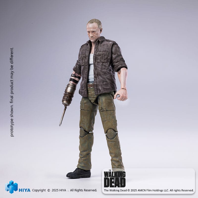 The Walking Dead Figura 1/18 Exquisite Mini Merle 11 cm   