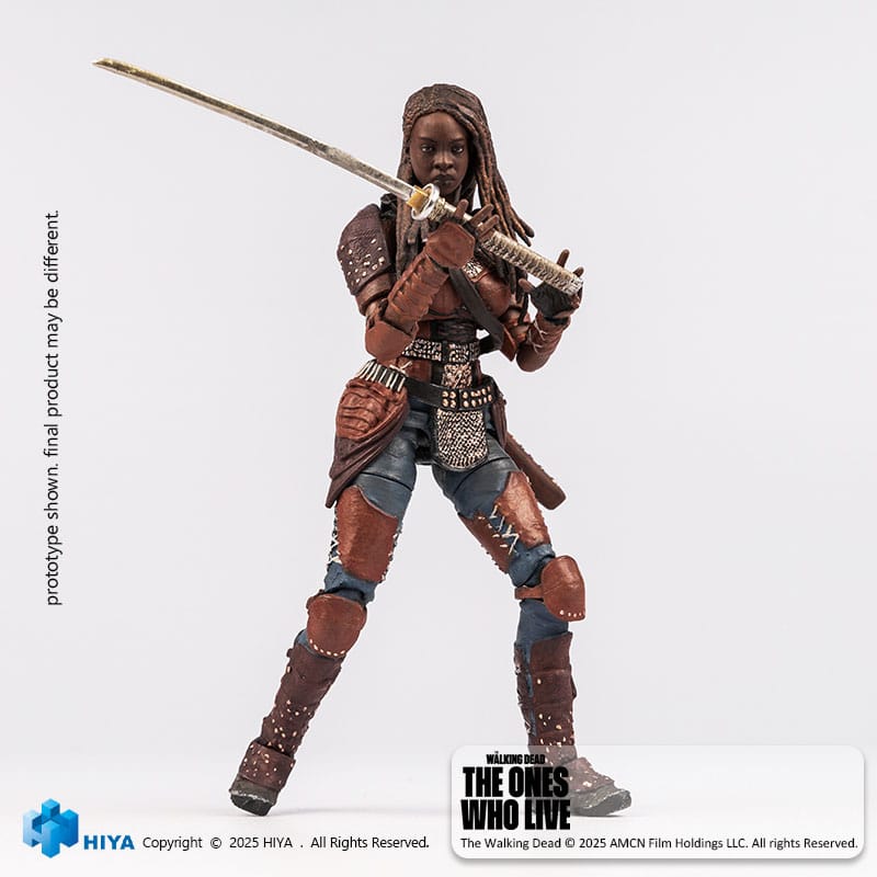 The Walking Dead: The Ones Who Lived Figura 1/18 Exquisite Mini Michonne 10 cm  