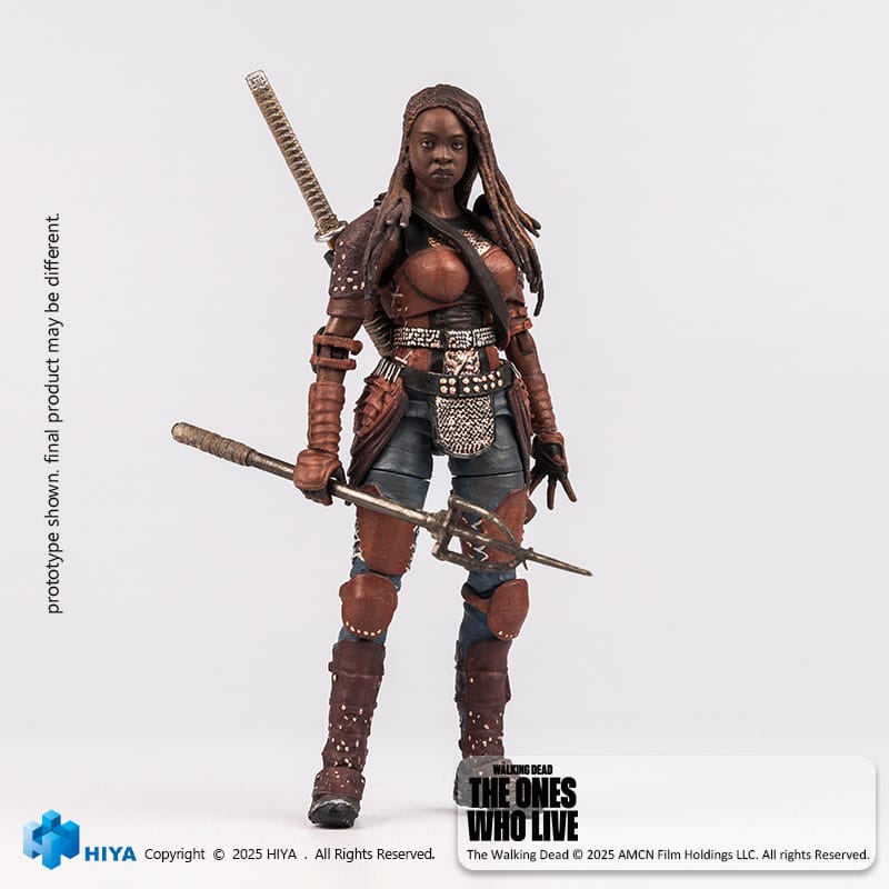 The Walking Dead: The Ones Who Lived Figura 1/18 Exquisite Mini Michonne 10 cm  