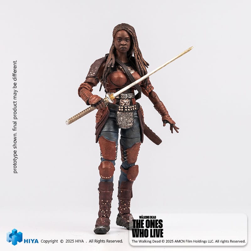 The Walking Dead: The Ones Who Lived Figura 1/18 Exquisite Mini Michonne 10 cm  