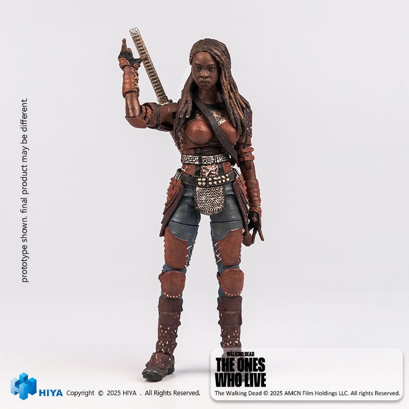 The Walking Dead: The Ones Who Lived Figura 1/18 Exquisite Mini Michonne 10 cm  