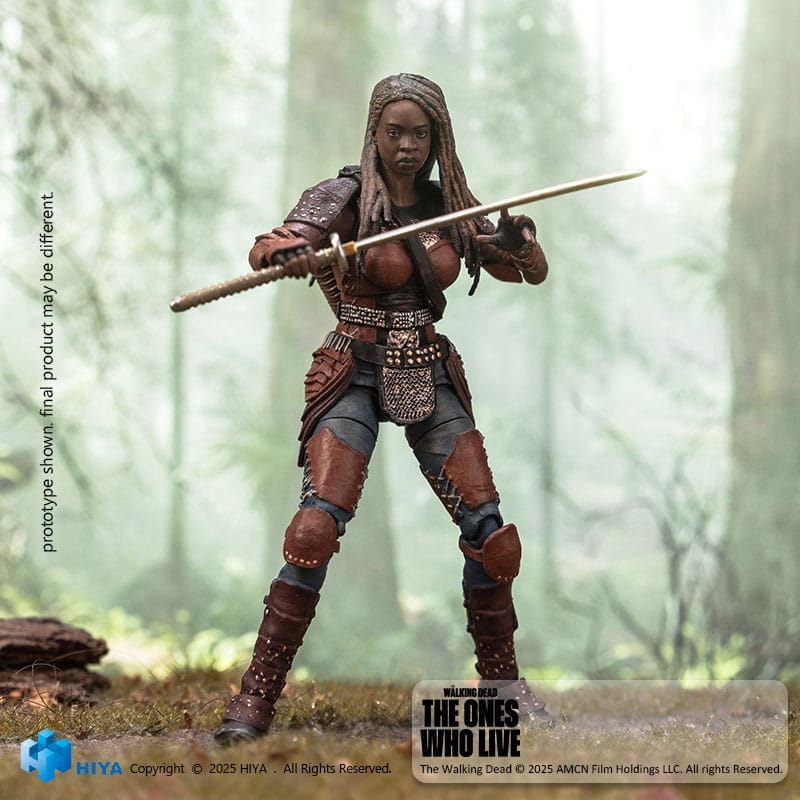 The Walking Dead: The Ones Who Lived Figura 1/18 Exquisite Mini Michonne 10 cm  