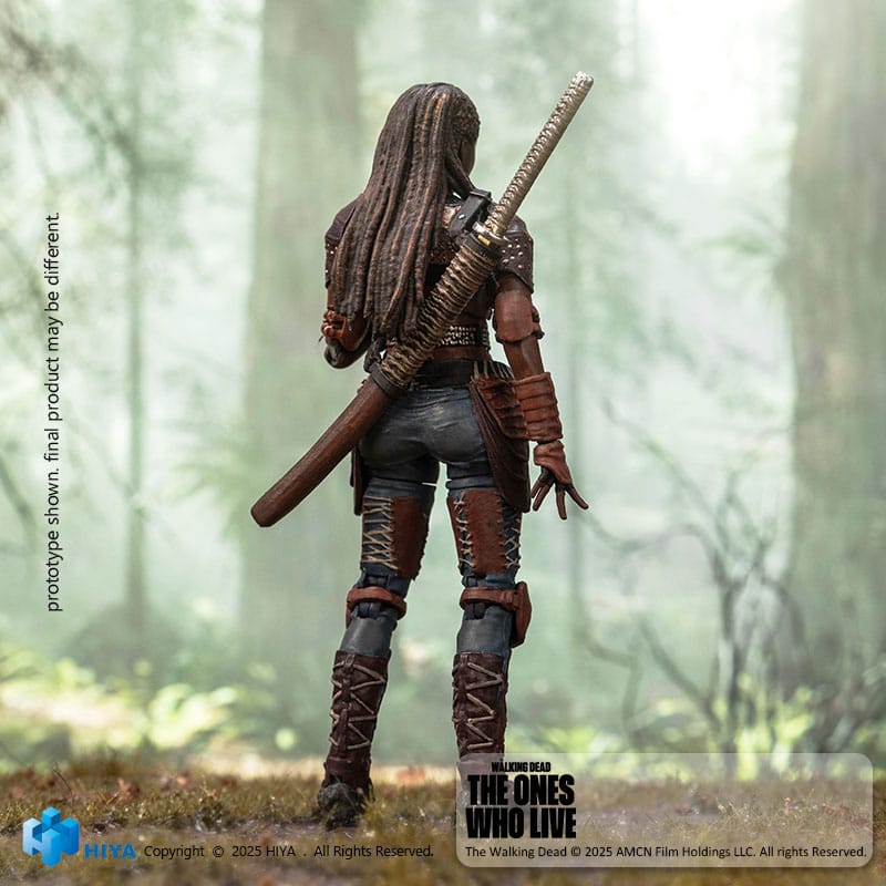 The Walking Dead: The Ones Who Lived Figura 1/18 Exquisite Mini Michonne 10 cm  