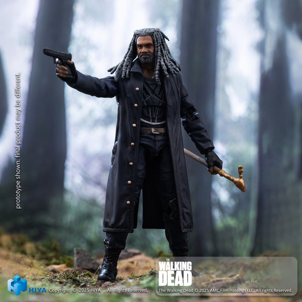 The Walking Dead Figura 1/18 Exquisite Mini Series Ezekiel 11 cm  