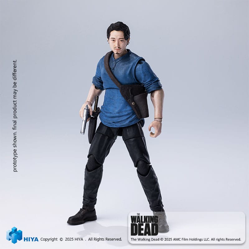 The Walking Dead Figura 1/18 Exquisite Mini Series Glenn 11 cm