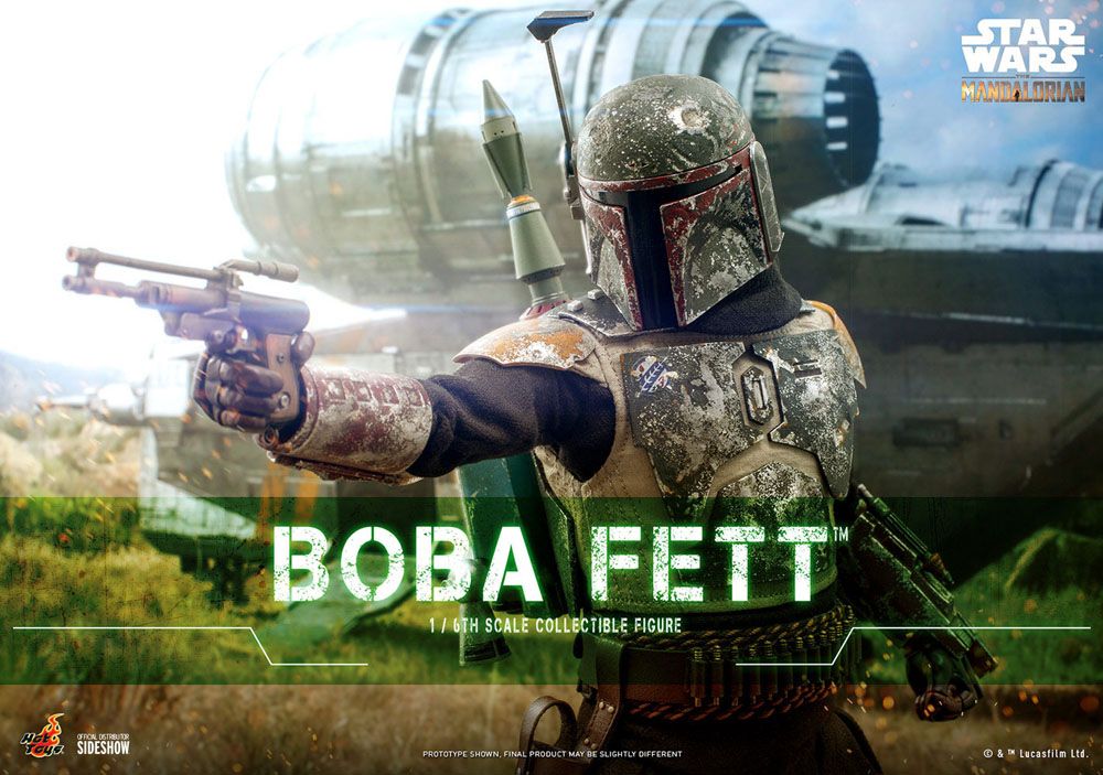 Star Wars The Mandalorian Figura 1/6 Boba Fett 30 cm