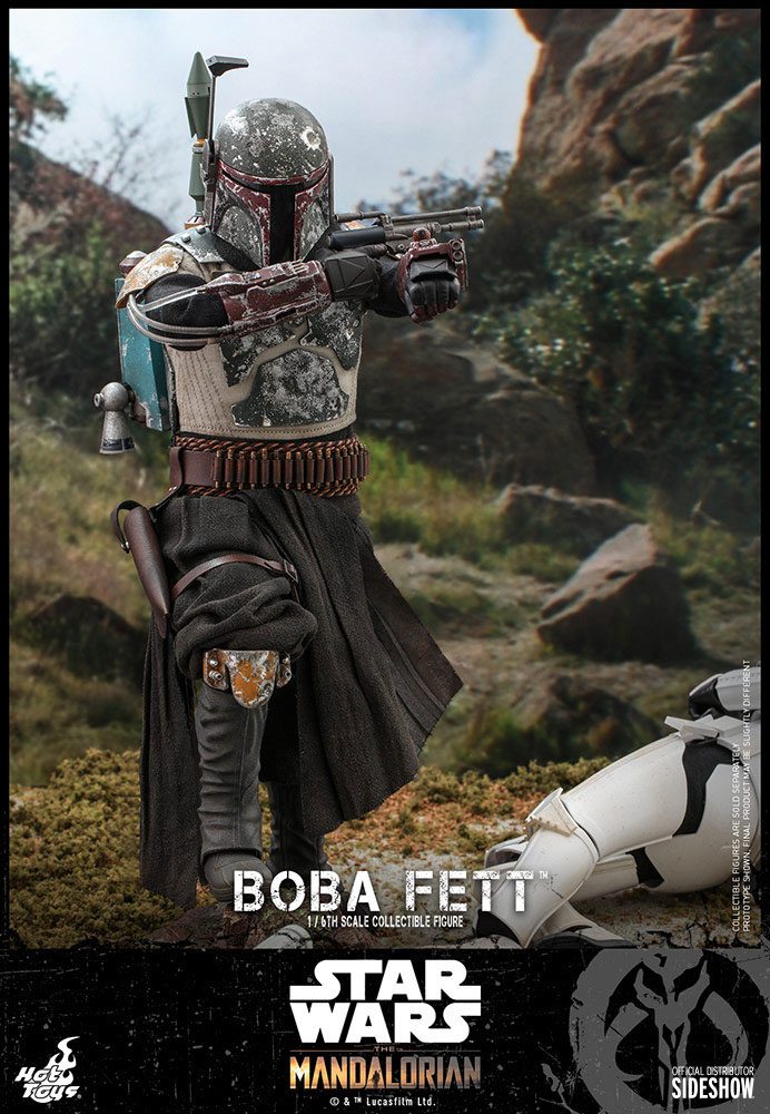 Star Wars The Mandalorian Figura 1/6 Boba Fett 30 cm