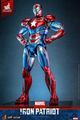 Marvel Figura Diecast Comic Masterpiece 1/6 Iron Patriot Hot Toys Exclusive 32 cm