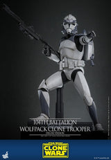 Star Wars The Clone Wars Figura 1/6 104th Battalion Wolfpack Clone Trooper Deluxe Version 30 cm