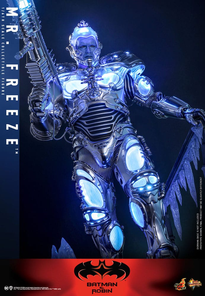 Batman y Robin Figura Movie Masterpiece 1/6 Mr. Freeze 33 cm