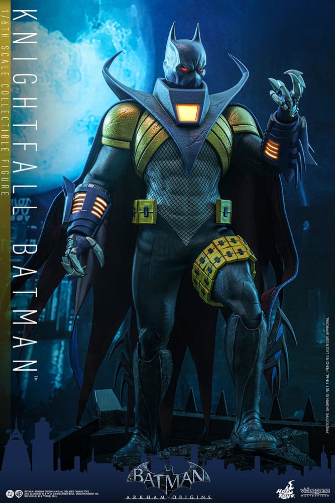  Batman: Arkham Origins Figura Videogame Masterpiece 1/6 Knightfall Batman 32 cm