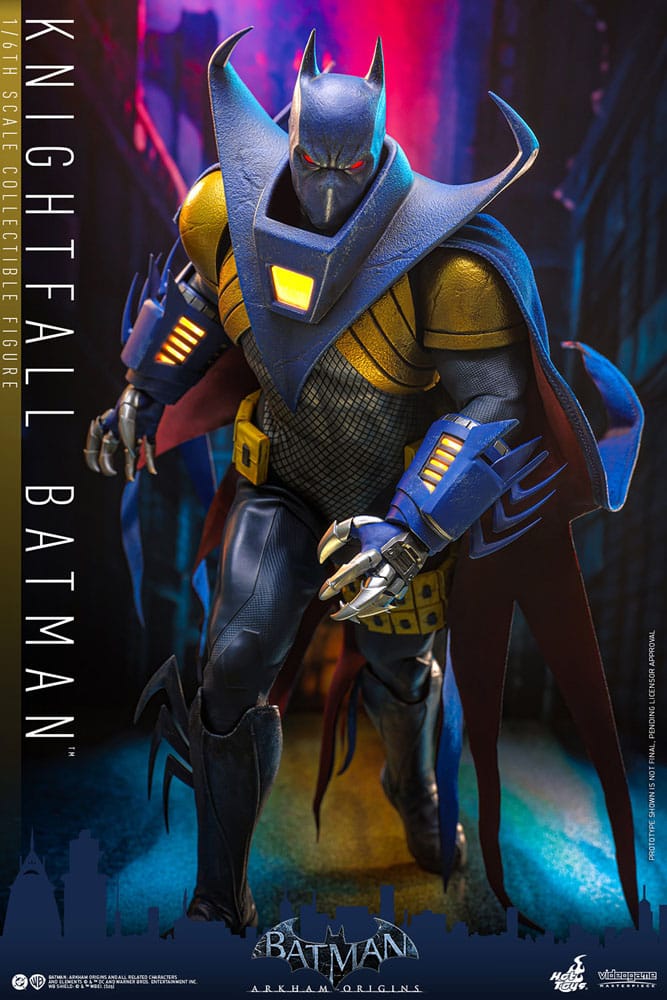  Batman: Arkham Origins Figura Videogame Masterpiece 1/6 Knightfall Batman 32 cm