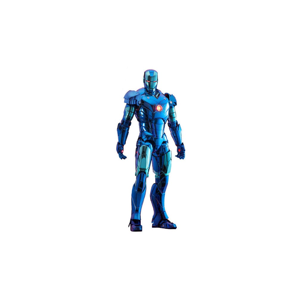 Iron Man Movie Masterpiece Diecast 1/6 Iron Man Mark III (Stealth Mode Ver.) 2.0 Hot Toys Exclusive 33 cm