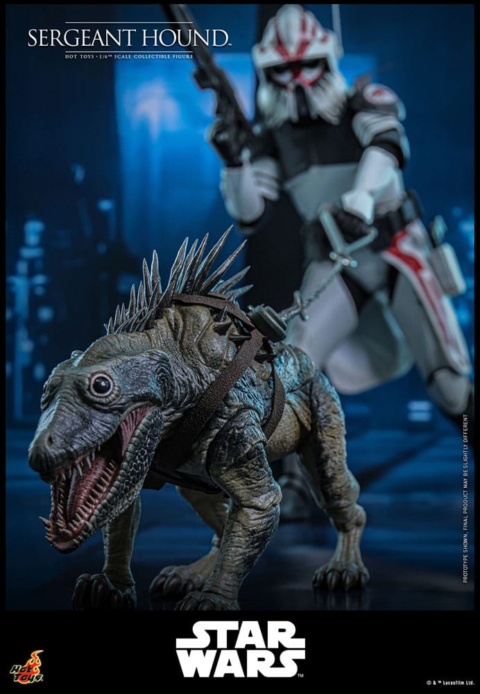Star Wars: The Clone Wars Figura 1/6 Sergeant Hound 30 cm