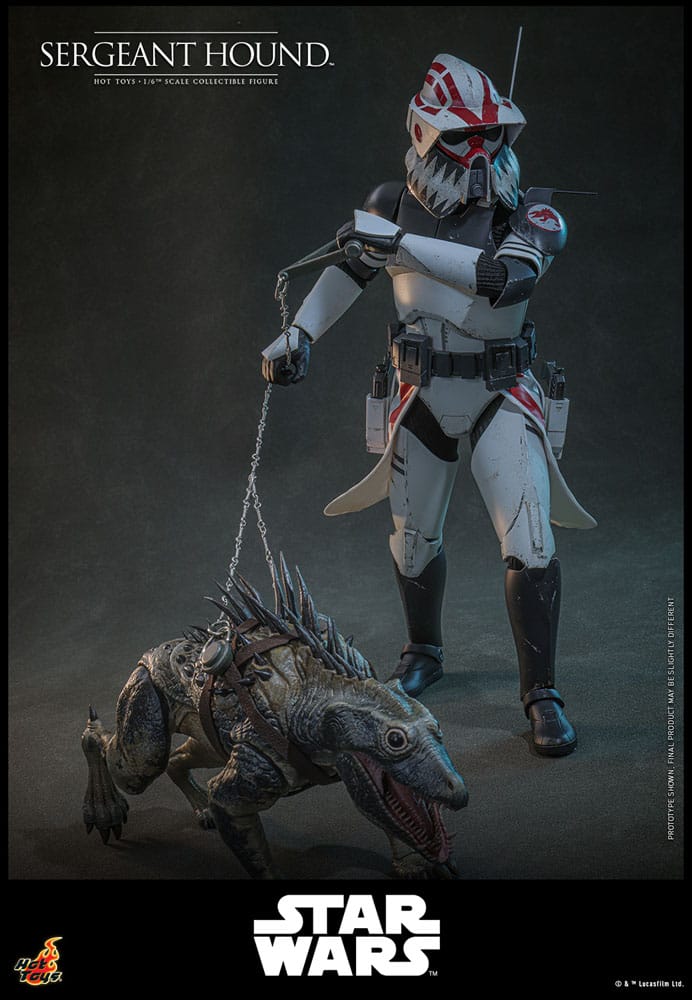 Star Wars: The Clone Wars Figura 1/6 Sergeant Hound 30 cm
