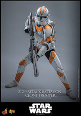 Star Wars: The Clone Wars Figura 1/6 212th Attack Battalion Clone Trooper Deluxe Version 30 cm