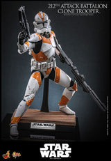 Star Wars: The Clone Wars Figura 1/6 212th Attack Battalion Clone Trooper 30 cm