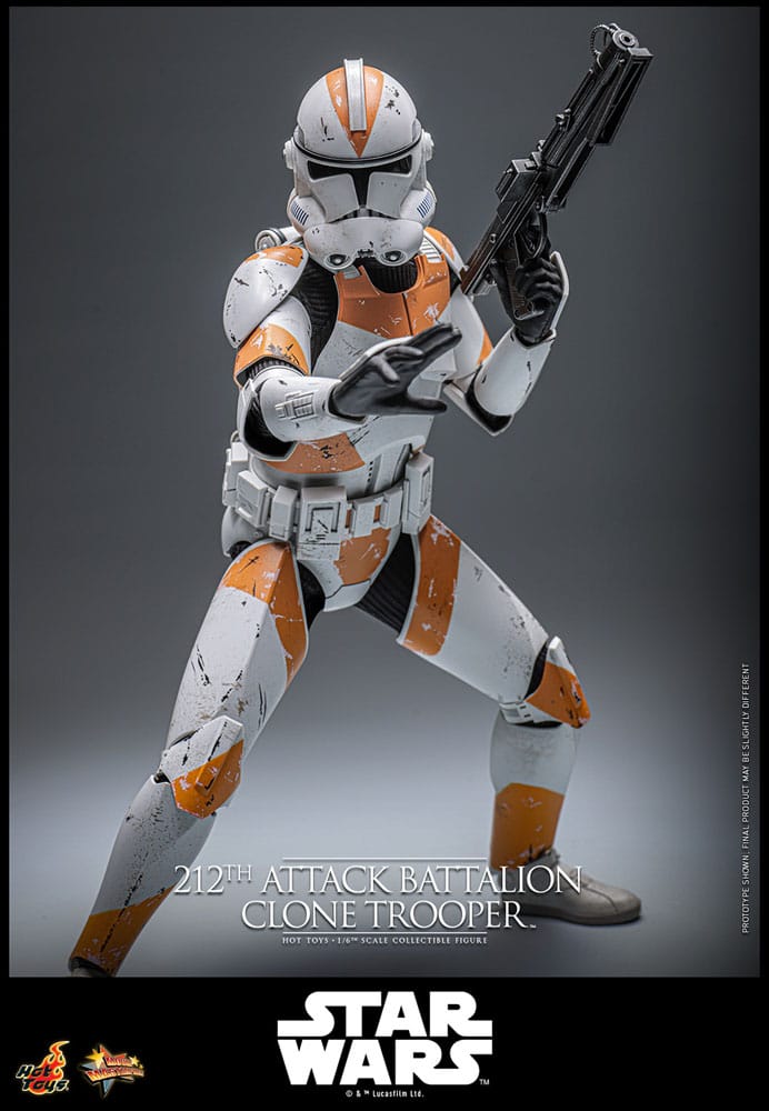 Star Wars: The Clone Wars Figura 1/6 212th Attack Battalion Clone Trooper 30 cm