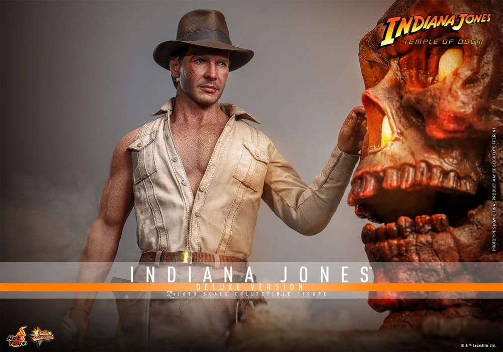 Indiana Jones Figura Movie Masterpiece 1/6 Indiana Jones (Deluxe Version) 30 cm