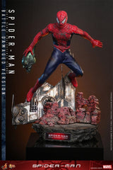 Spider-Man Figura Movie Masterpiece 1/6 Spider-Man (Battle Damaged Version) 30 cm