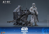 Star Wars: The Mandalorian & Grogu Movie Masterpiece Set de Figuras 1/6 Imperial Remnant AT-RT Driver & AT-RT 60 cm