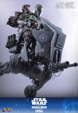 Star Wars: The Mandalorian & Grogu Movie Masterpiece Set de Figuras 1/6 Imperial Remnant AT-RT Driver & AT-RT 60 cm