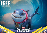 Marvel Rivals Videogame Masterpiece Series Figura de acción Jeff the Land Shark 11 cm