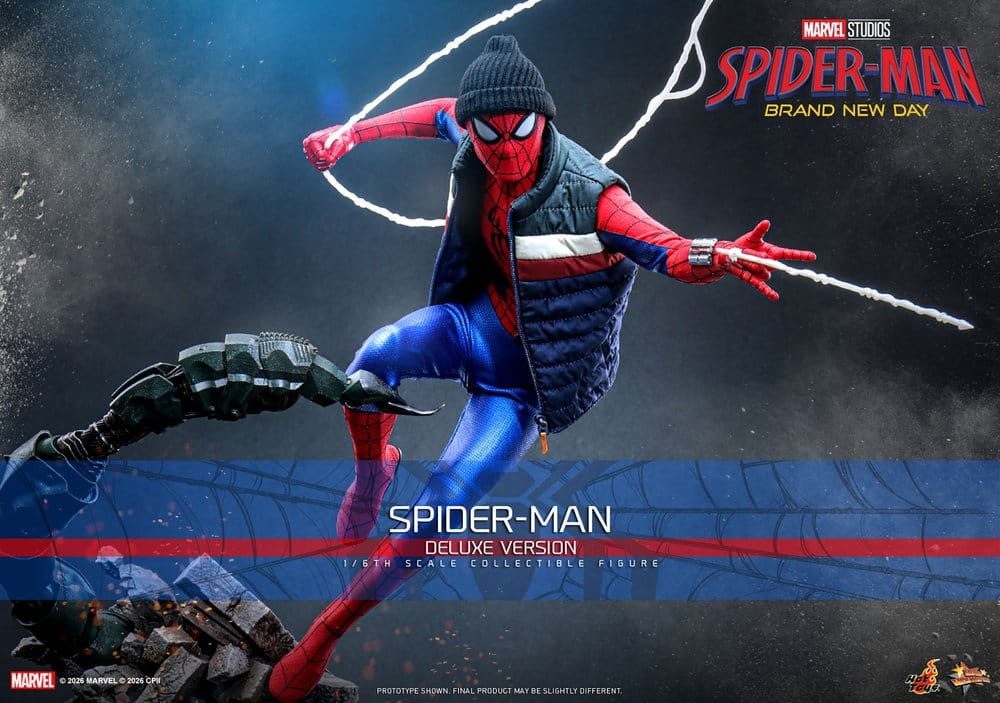 Spider-Man: Brand New Day Figura 1/6 Spider-Man (Versión Deluxe) 29 cm