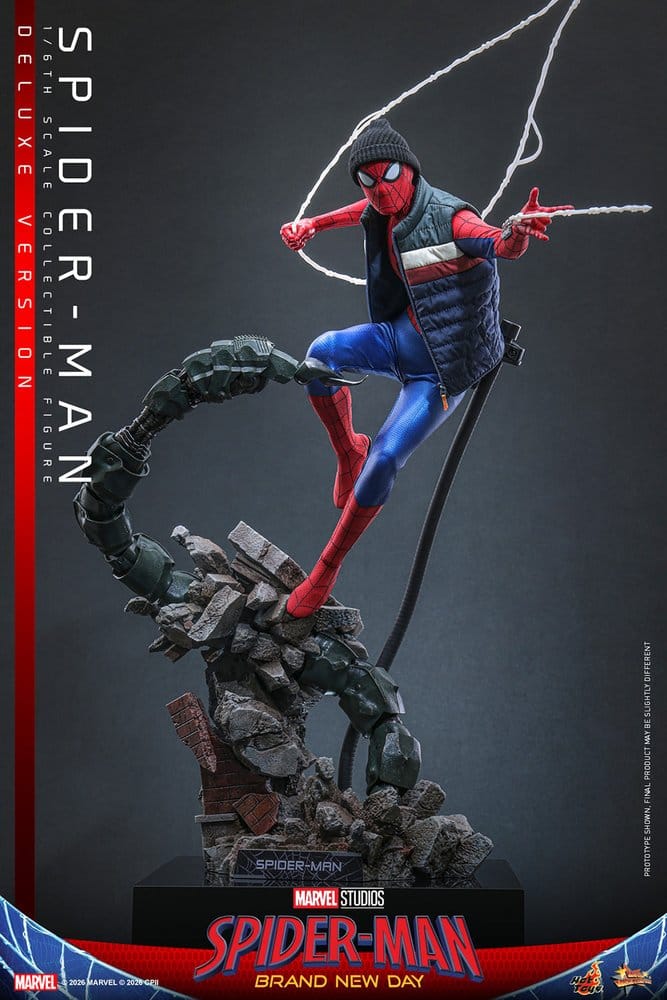 Spider-Man: Brand New Day Figura 1/6 Spider-Man (Versión Deluxe) 29 cm