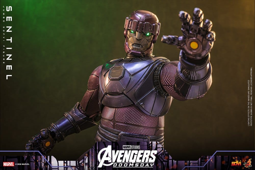 Marvel Sofvi Masterpiece Series Figura Sentinel 60 cm