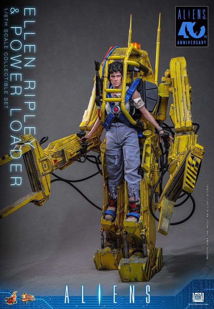 Aliens Movie Masterpiece Set de Figuras 1/6 Ellen Ripley y Power Loader 52 cm