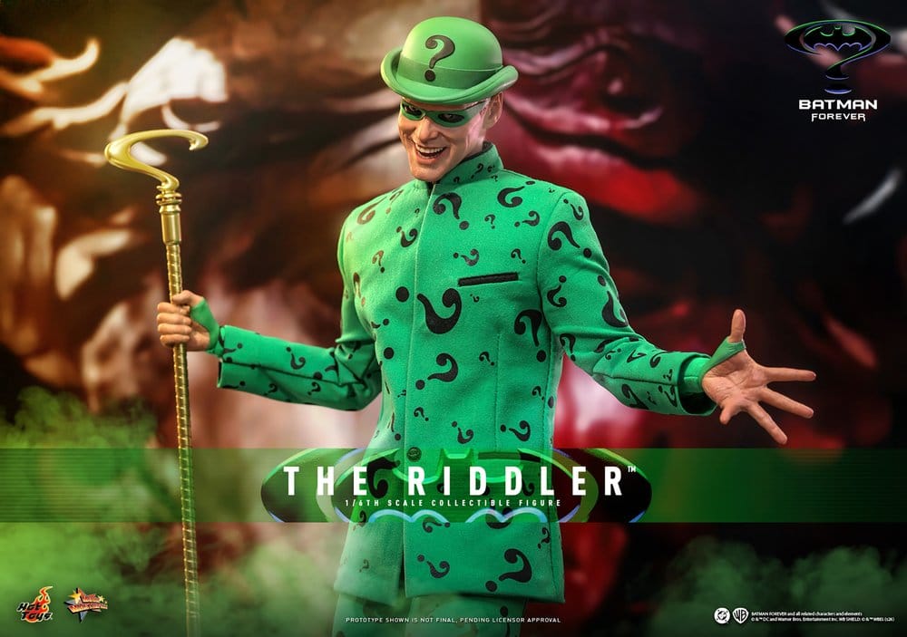 DC Comics Batman Forever Movie Masterpiece Figura 1/6 Riddler 31 cm